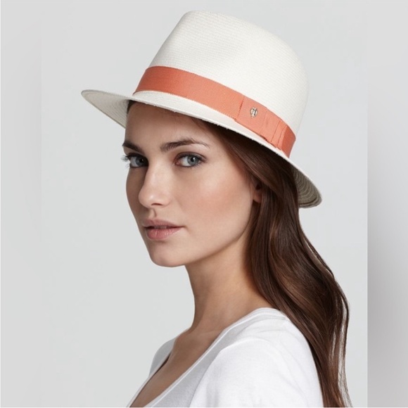 NWOT Classic Helen Kaminski Vitoria Panama Hat Chalk / Gum-blossom, Sydney AUS - Picture 7 of 7